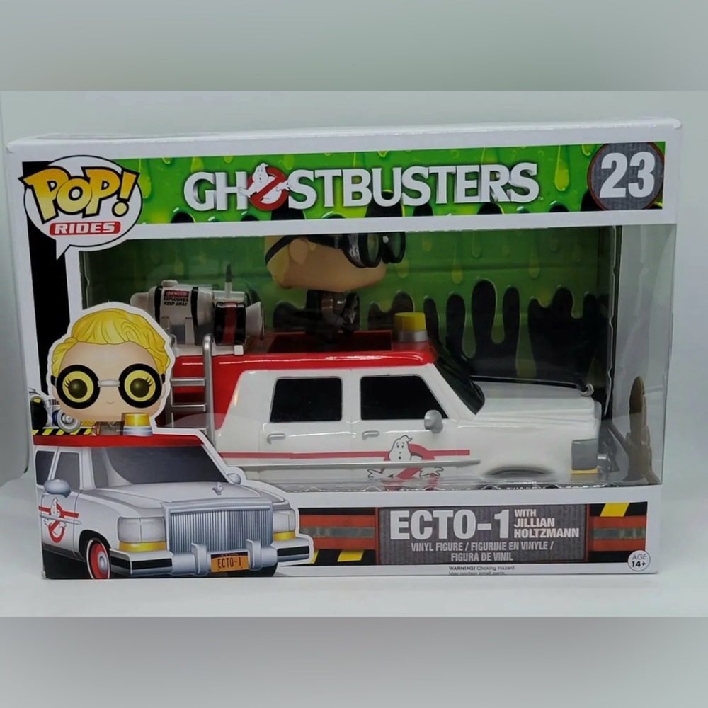 New Funko Pop! Rides Ecto-1 with Jillian Holtzman vinyl figure collectible
